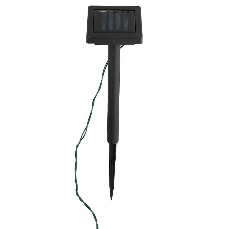 Solar Lighted Artificial Eugenia Topiary Balls Set, Warm White Lights