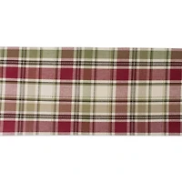 Homespun Plaid Table Runner 13" x 54"