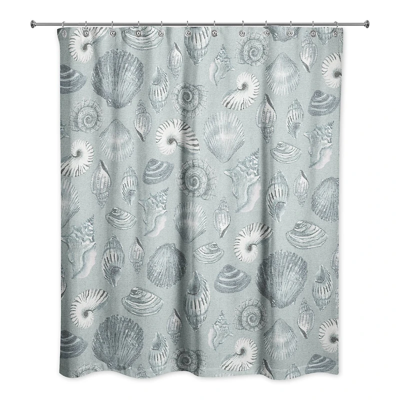 Multi Shell Shower Curtain