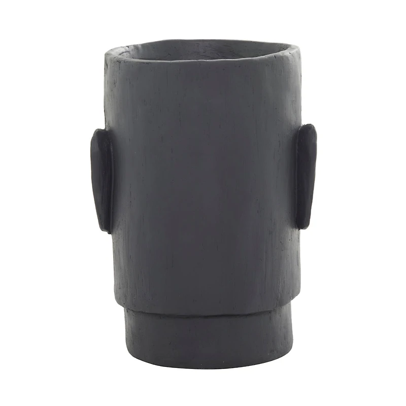 The Novogratz Grey Contemporary Planter, 13" x 14" x 18"