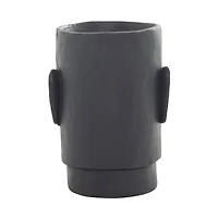 The Novogratz Grey Contemporary Planter, 13" x 14" x 18"