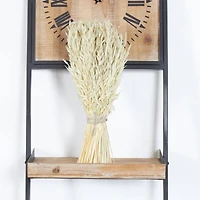 17" Beige Wheat Stalk Grass Bundle Natural Foliage