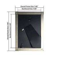 Simply Essentials™ Silver Foil Frame with Mat by Studio Décor