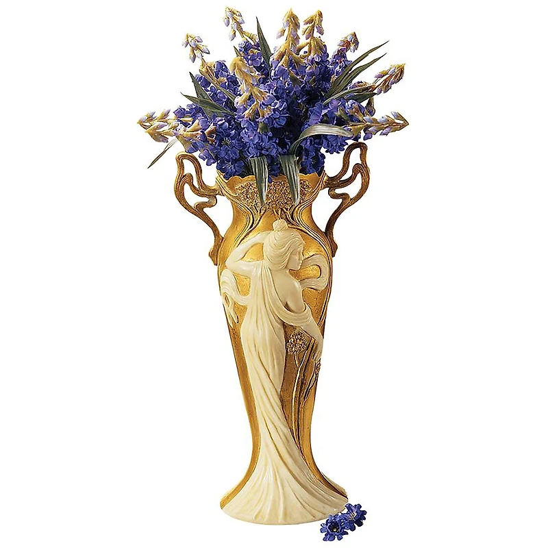 Design Toscano 11.5" Salon Michele Art Nouveau Vase