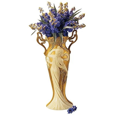 Design Toscano 11.5" Salon Michele Art Nouveau Vase