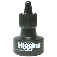 Higgins® Non-Waterproof Black Ink, 1oz.