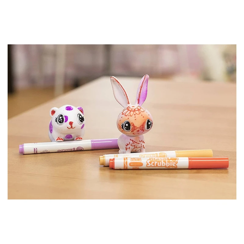 12 Pack: Assorted Crayola® Scribble Scrubbie™ Pets