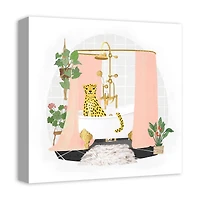 Glam Tub Canvas Wall Art