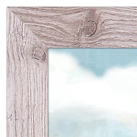 Cloud Landscape 20" x 24" Western White Framed Print