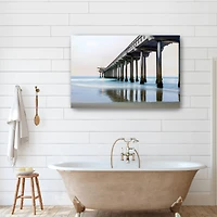 Scripps Sunset Canvas Giclee