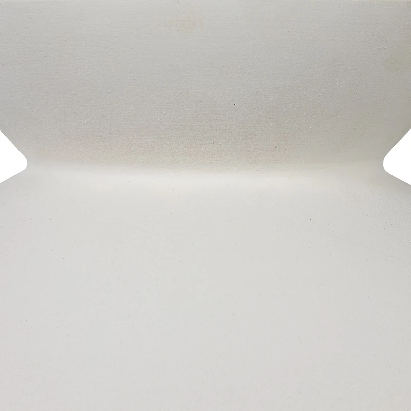 Hello Honey® Sienna Matte White Boho Ceramic Ceiling Light with White Fabric Cord