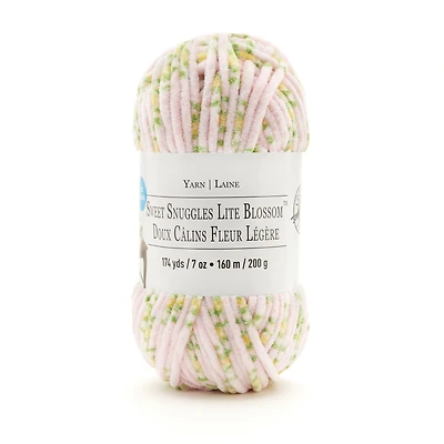 Sweet Snuggles Lite Blossom™ Yarn by Loops & Threads
