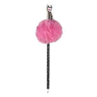 8" Skeleton Cat Pom Pom Pen by Creatology™