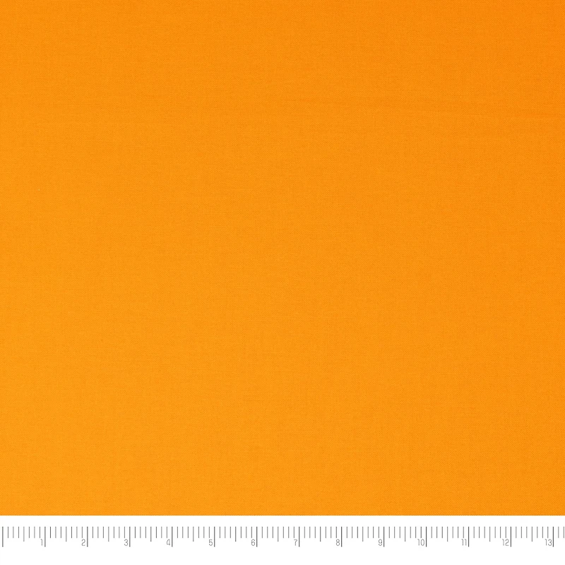SINGER Solid Orange Cotton Fabric