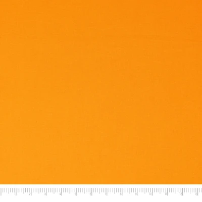 SINGER Solid Orange Cotton Fabric