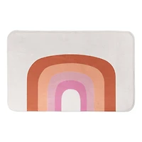 Retro Rainbow Bath Mat