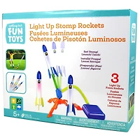 Nothing But Fun Toys Light Up Stomp Rockets
