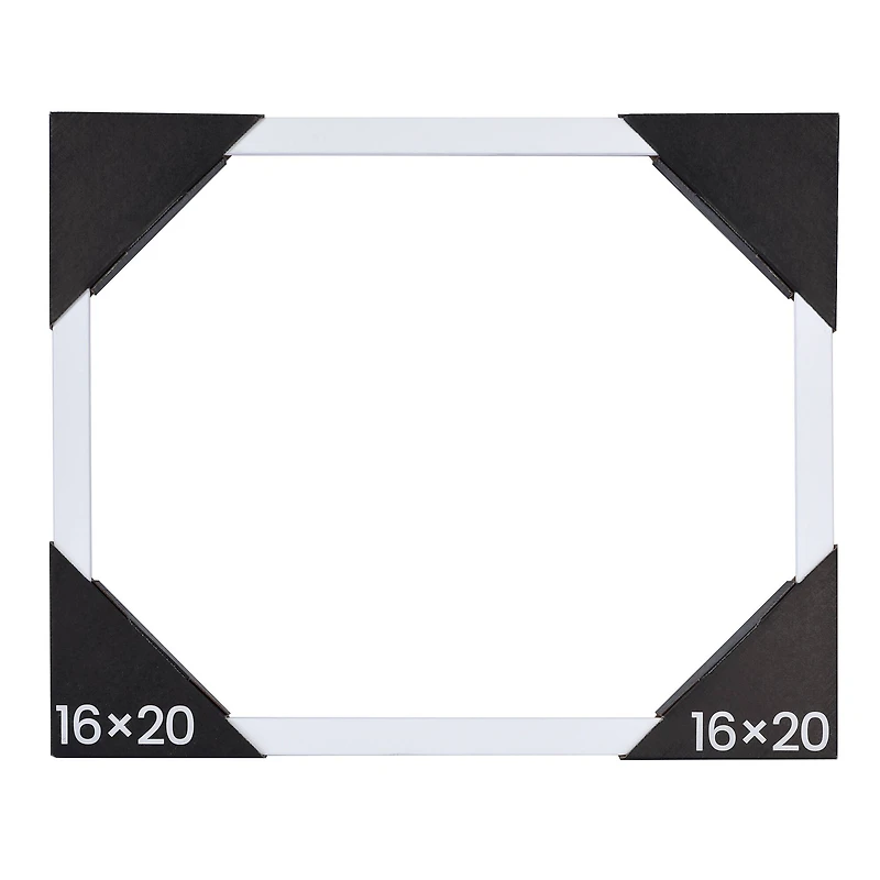 16" x 20" White Open Back Frame by Studio Décor®