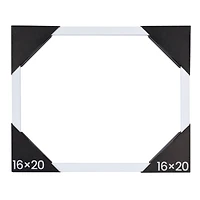 16" x 20" White Open Back Frame by Studio Décor®