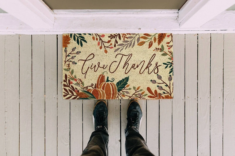 DII® Give Thanks Doormat