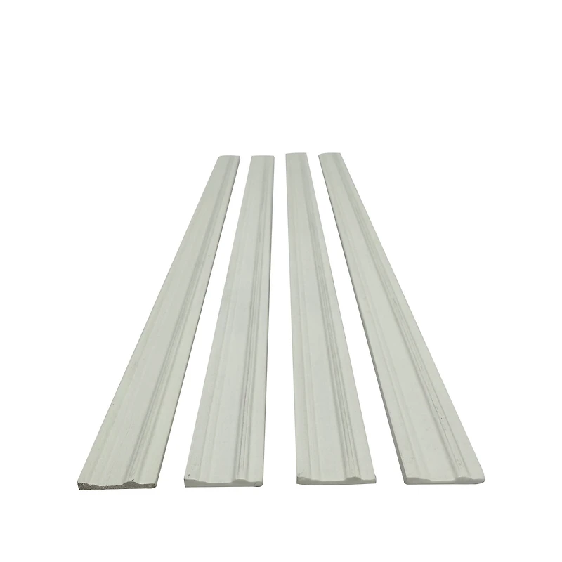 Miniature White Baseboards, 4ct. by Make Market®
