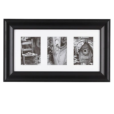 8 Pack: Black 10" x 20" 3 Opening Gallery Frame by Studio Décor®