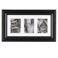 8 Pack: Black 10" x 20" 3 Opening Gallery Frame by Studio Décor®