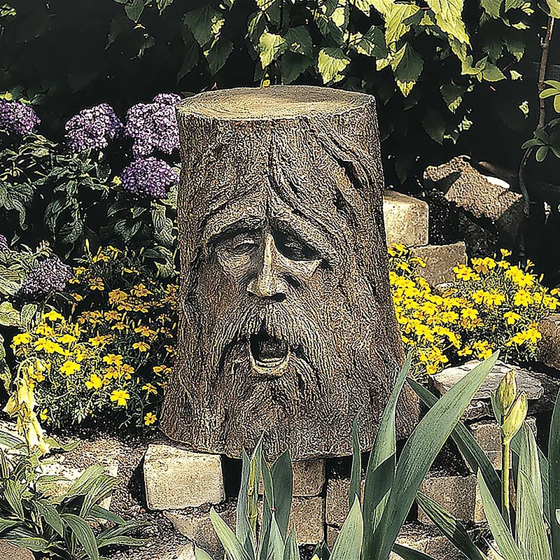Design Toscano The Odin Tree Stump Sculptural Table