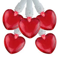 20ct. Red LED Mini Heart String Lights