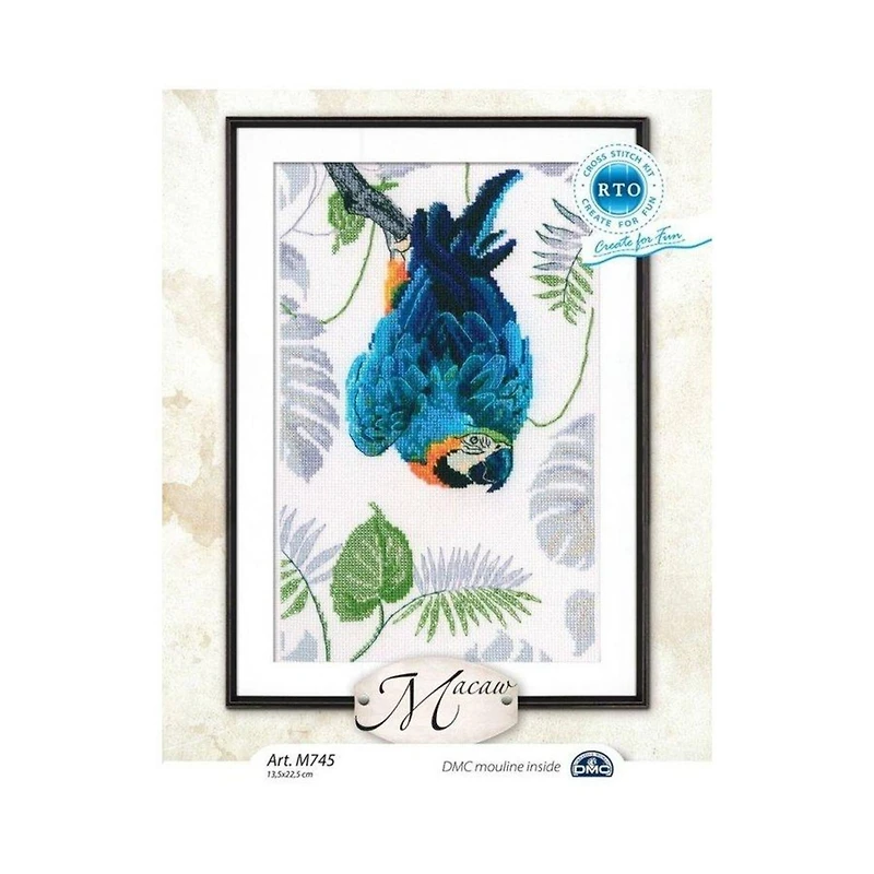 RTO Macaw Cross Stitch Kit