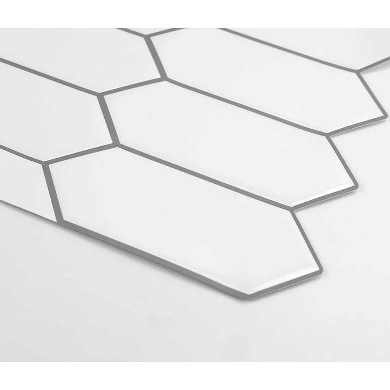WallPops Rhombus Peel & Stick Backsplash Tiles