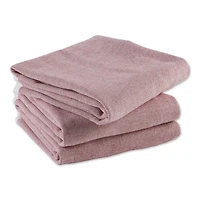 DII® Barn Red Chambray Terry Dishtowels, 3ct.