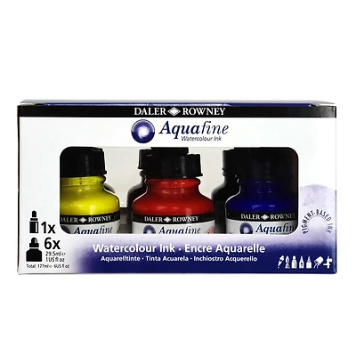 Daler-Rowney Aquafine Watercolor Ink Introduction Set