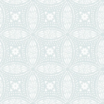 RoomMates Overlapping Medallions Peel & Stick Wallpaper