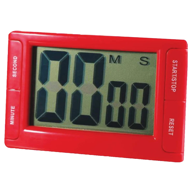 Ashley Productions Big Red Digital Timer, 2ct.