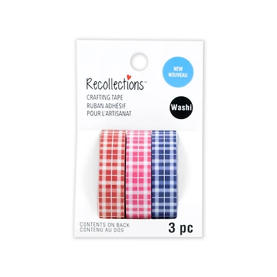 Plaids Crafting Washi Tape Set by Recollections™