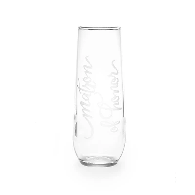 Hortense B. Hewitt Co. Matron of Honor Stemless Champagne Flute