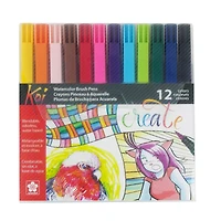 Sakura® Koi Watercolor Brush Pen 12 Color Set