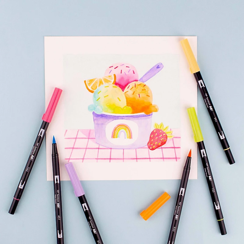 Tombow Yay Sorbet Dual Brush Pens