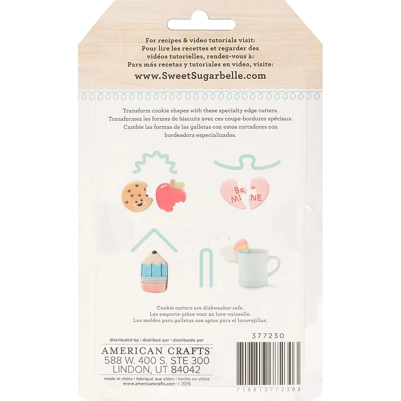 Sweet Sugarbelle® Specialty Edger Cookie Cutter Set