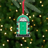 Bless This House Irish Shamrock Door Christmas Ornament - 3.75"