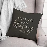 Blessings Upon Blessings Indoor/Outdoor Pillow