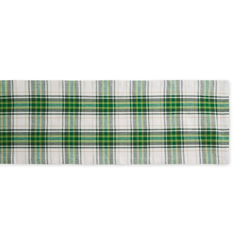 DII® 72" St. Paddy Plaid Table Runner