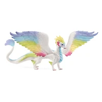 schleich® Bayala® Rainbow Dragon Collectible Figurine with 13" Wingspan