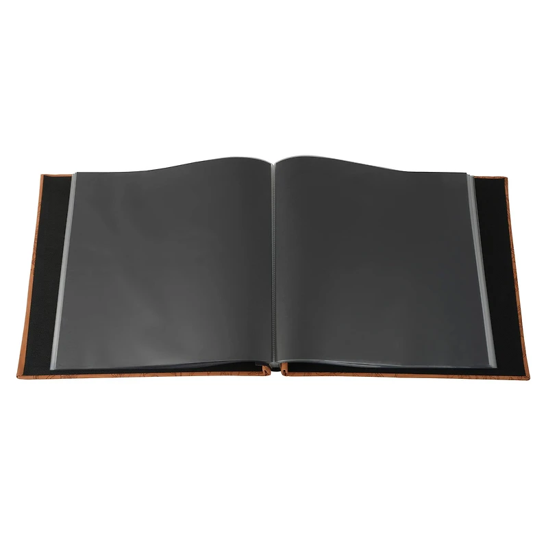 12" x 12" Brown Embossed Mega Scrapbook Album by Recollections™
