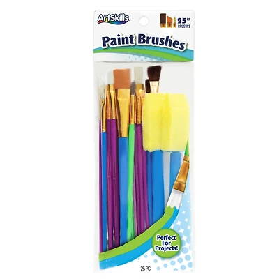 ArtSkills® 25 Piece Paint Brush Set