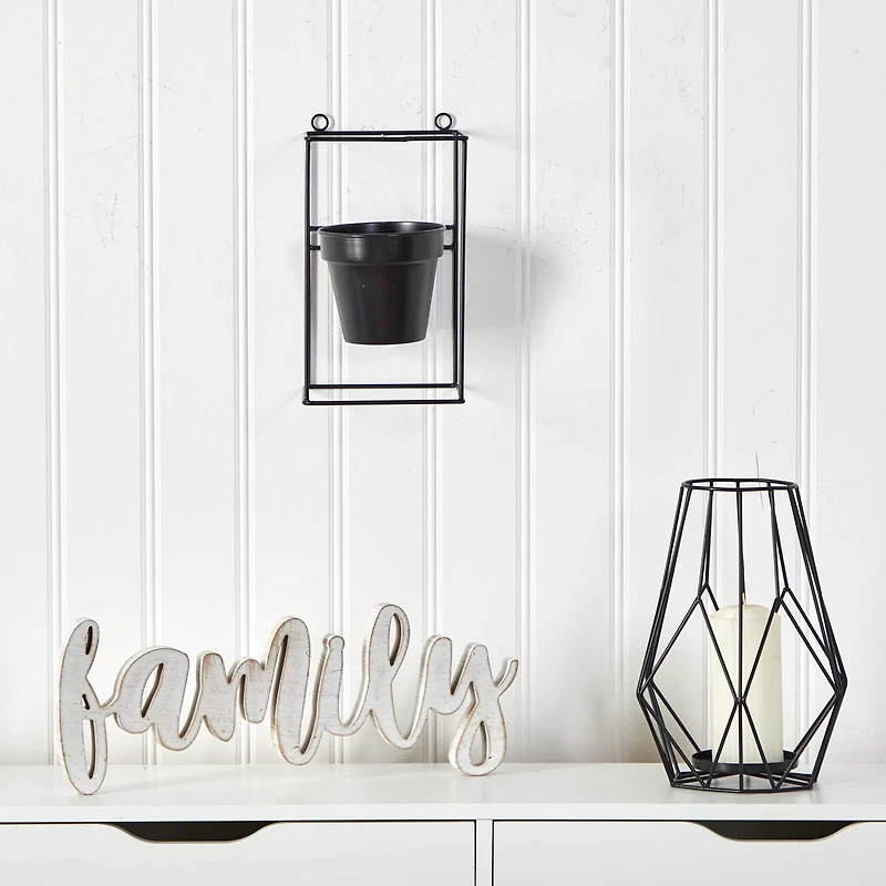 11" Decorative Wall Planter