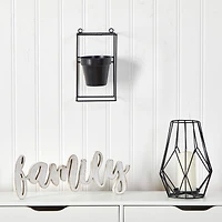 11" Decorative Wall Planter