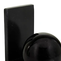 CosmoLiving by Cosmopolitan 6" Metallic Sphere & Marble Bookend Set