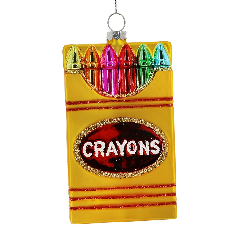 5" Crayons Glass Ornament by Ashland®